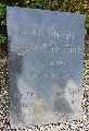 R3647 Eggert Peter Bock's gravsten på Horne kirkegård.