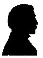 R1204 Knud Benjamin Fick, silhouet